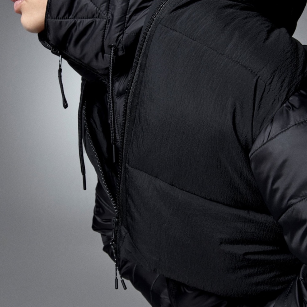 Zara Reversible Padded Jacket - Black - XL - Picture 6 of 9